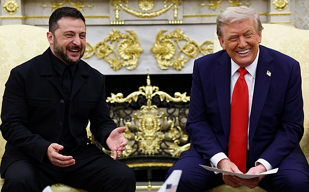 Chtěl jsem, aby vypadal důstojně, říká návrhář o Zelenského obleku u Trumpa