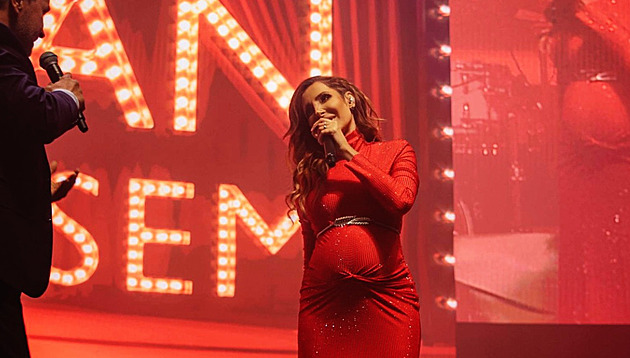 Kojím, jsem těhotná a pracuji. Po porodu si dám pauzu, říká Olga Lounová