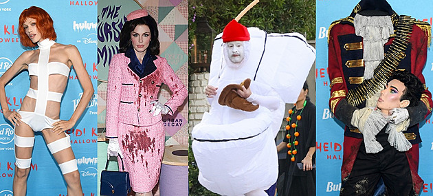 Hvězdný Halloween: Culkin šel za záchod, Foxovou sepsuli za kostým Jackie od krve