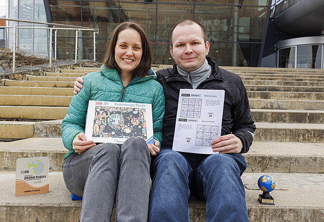 Byt plný krabic, trénink po minutách. Manželé dobývají tituly v sudoku a puzzle