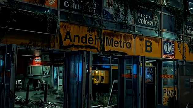 Postapo Praha děsí i fascinuje. Grafik mění známá místa metropole v apokalypsu
