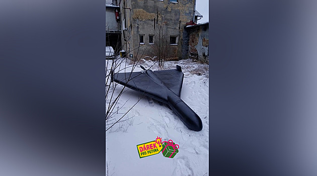 Ruské drony v Česku. Na náměstích se objeví makety smrtících Šáhedů