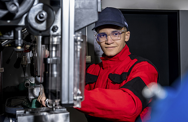 Lokomotivě je třeba umět naslouchat, říká budoucí mechanik