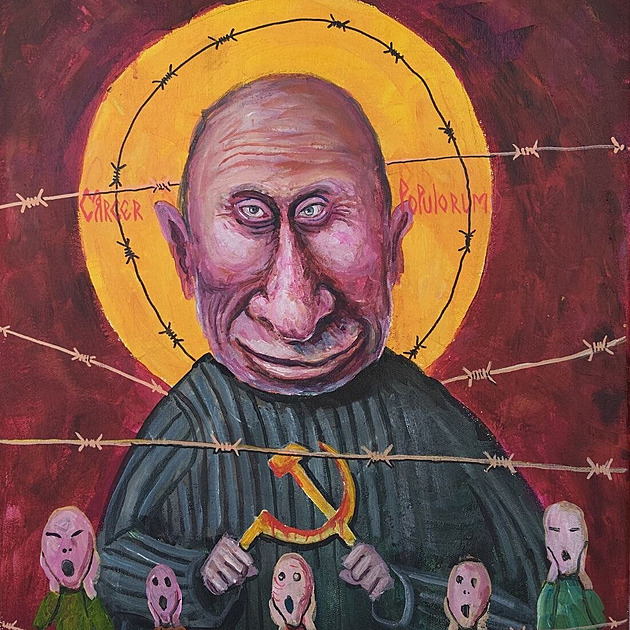 V Polsku zastřelili karikaturistu, který si utahoval z Putina a Kadyrova