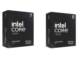 Amazon: Core Ultra 7 270K+ spadlo na $265, 250K+ na $154